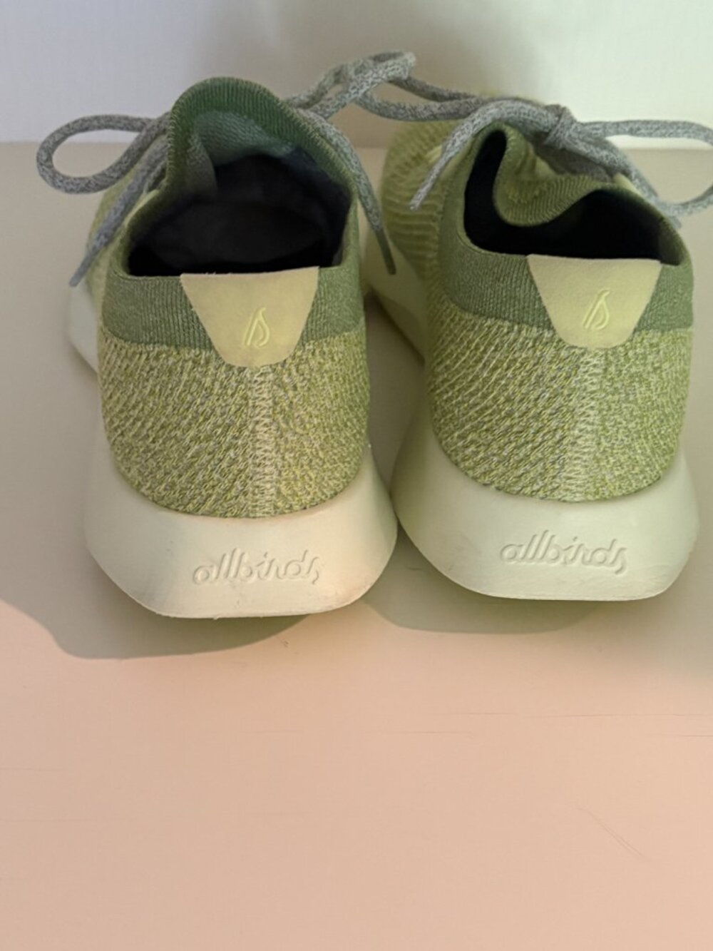Allbirds Women's Tree Dasher Lime Green Sneakers Sz 10.5 - Picture 3 of 5